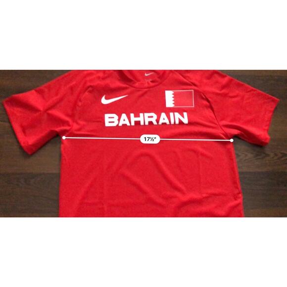 Nike Pro Elite Team Issued Bahrain Track & Field Running Shirt CI6365-657 Sz S - Picture 7 of 8